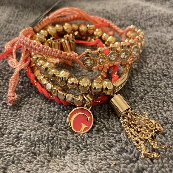 Guess Friendship Bracelet 5 Piece Set. - Picture 3 of 4